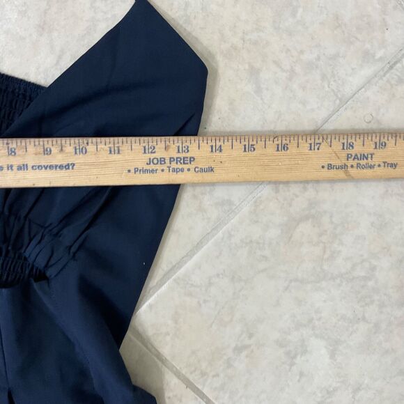 NEW BTFBM Summer Boho V-Neck cut out midi-Max dress Women’s M Black smocked back - Picture 10 of 10